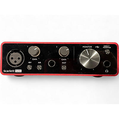 Used Focusrite Scarlett Solo Gen 4 Audio Interface