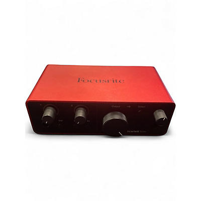 Used Focusrite Scarlett Solo Gen 4 Audio Interface
