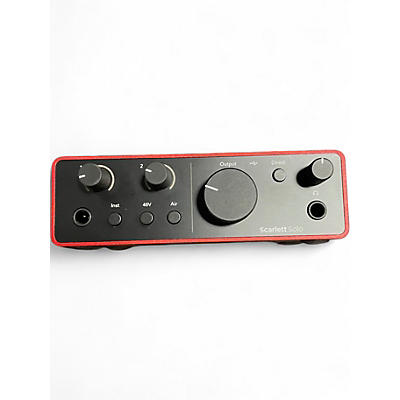 Used Focusrite Scarlett Solo Gen 4 Audio Interface