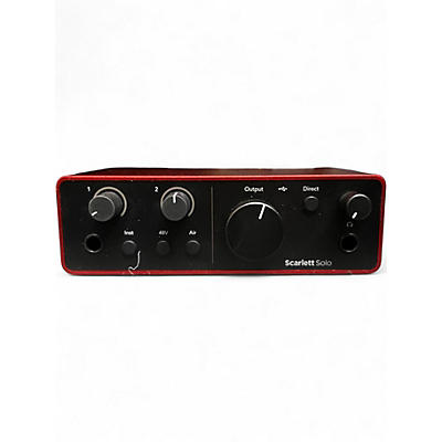 Used Focusrite Scarlett Solo Gen 4 Audio Interface