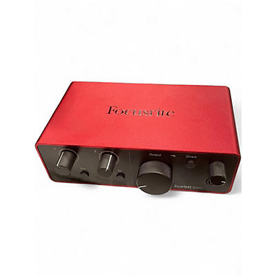 Used Focusrite Scarlett Solo Gen 4 Audio Interface