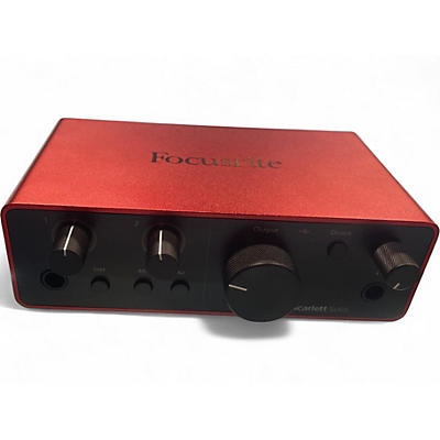 Used Focusrite Scarlett Solo Gen 4 Audio Interface