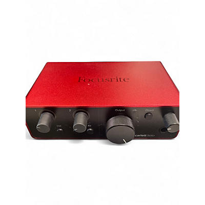 Used Focusrite Scarlett Solo Gen 4 Audio Interface