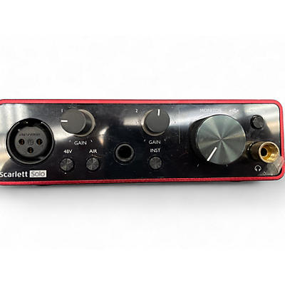 Used Focusrite Scarlett Solo Studio Gen 3 Audio Interface