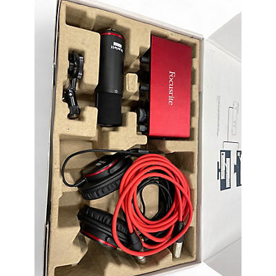 Used Focusrite Scarlett Solo Studio Gen 3 Studio Pack Audio Interface