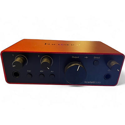 Used Focusrite Scarlett Solo Studio Gen 4 Audio Interface