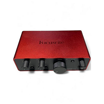 Used Focusrite Scarlett Solo gen 4 Audio Interface