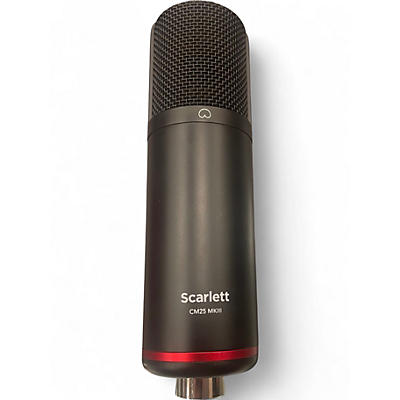 Used Focusrite Scarlett cm25 Condenser Microphone