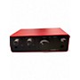 Used Focusrite Scarlett solo Gen 4 Audio Interface