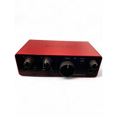 Used Focusrite Scralett 2i2 Gen4 Audio Interface
