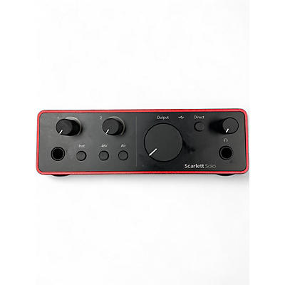 Used Focusrite Solo Gen 4 Audio Interface