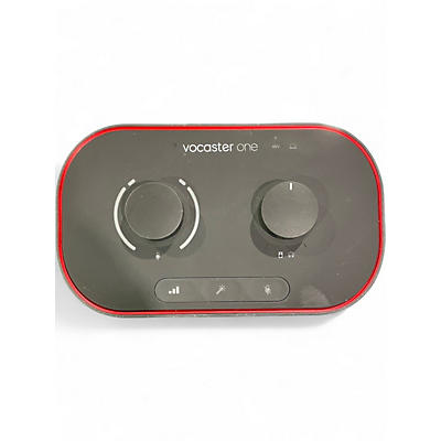 Used Focusrite VOCASTER ONE Audio Interface