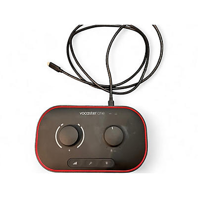 Used Focusrite VOCASTER ONE Audio Interface