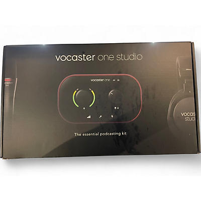Used Focusrite Vocaster One Studio Audio Interface