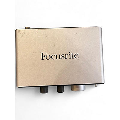 Used Focusrite iTrack Solo Audio Interface