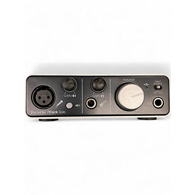 Used Focusrite iTrack Solo Audio Interface