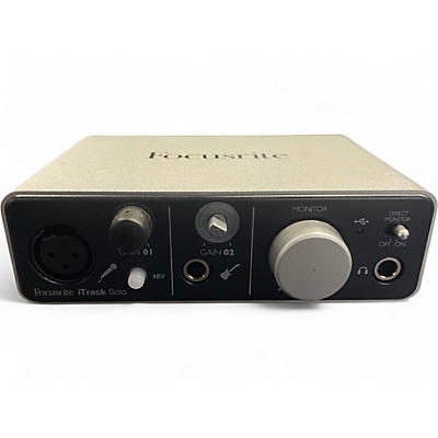 Used Focusrite iTrack Solo Audio Interface