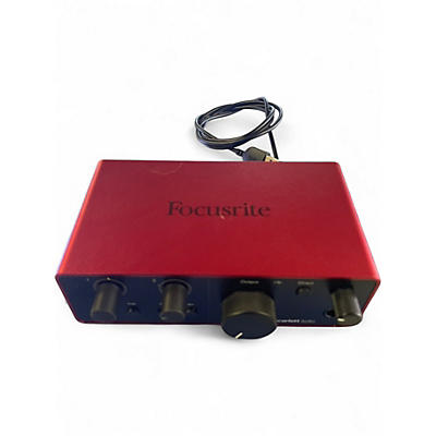 Used Focusrite scarlet solo gen 4 Audio Interface