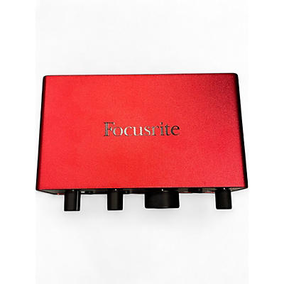 Used Focusrite scarlett Solo Gen 4 Audio Interface
