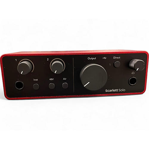 Focusrite Used Focusrite scarlett solo 4th gen Audio Interface