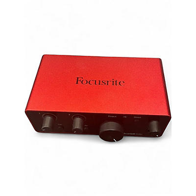 Used Focusrite scarlett solo Gen 4 Audio Interface