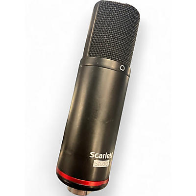 Used Focusrite scarlett solo mic Condenser Microphone
