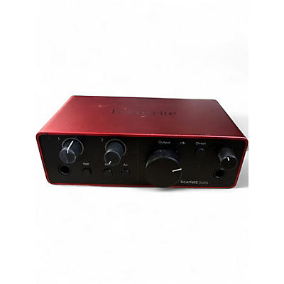 Used Focusrite scarlett solo studio   Audio Interface