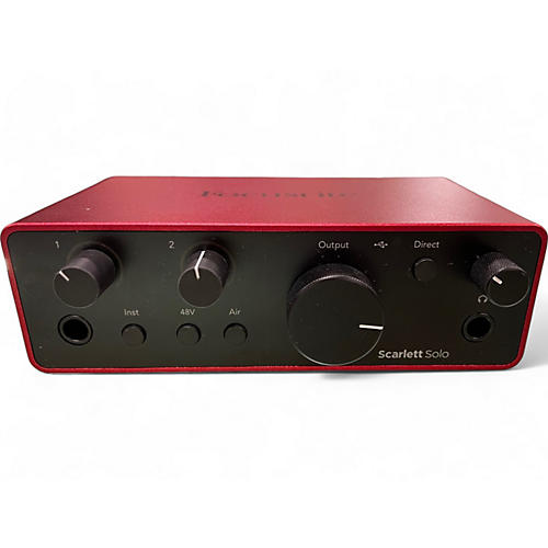 Focusrite Used Focusrite solo gen 4 Audio Interface