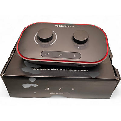 Used Focusrite vocaster Audio Interface