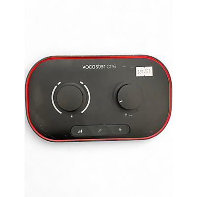 Used Focusrite vocaster one Audio Interface