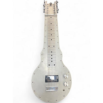 Used Fouke Industrial Guitars Dan Walsh Signature Matte Silver Lap Steel