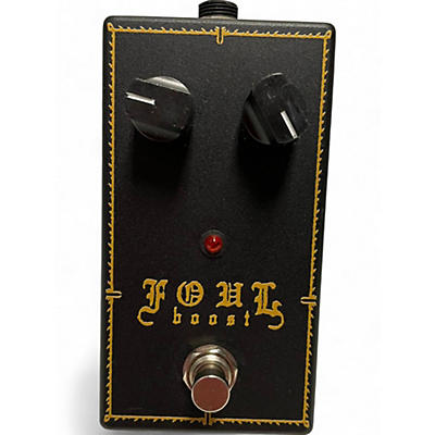 Used Fowl foul boost Effect Pedal