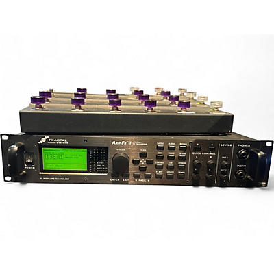 Used Fractal Audio AXE-FX II WITH MFC-101 FOOT CONTROLLER Effect Processor