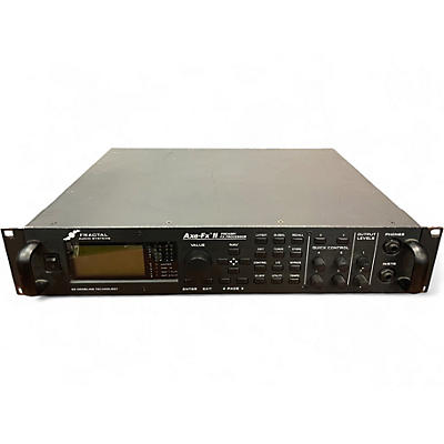 Used Fractal Audio AXE-FX ii PREAMP/FX PROCESSOR Multi Effects Processor