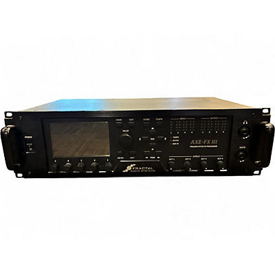 Used Fractal Audio Axe-FX III Guitar Preamp