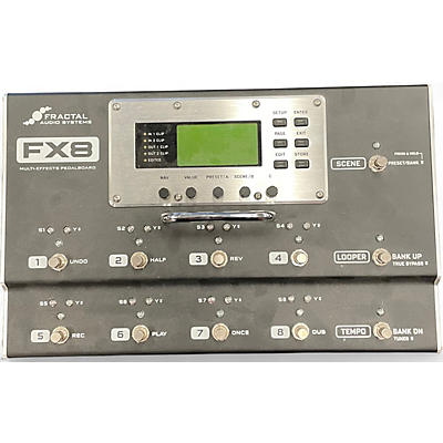 Used Fractal Audio FX8 Multi Effects Pedal Board Effect Processor