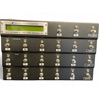Used Fractal Audio MFC-101 MARK 3 Effect Processor