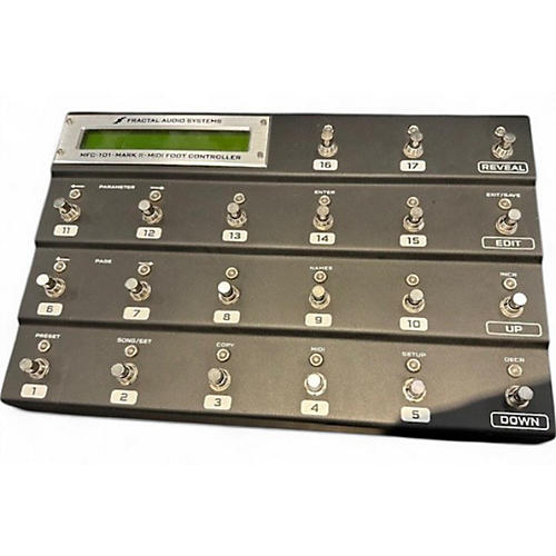 Used Fractal Audio MFC-101 MARK II MIDI Foot Controller