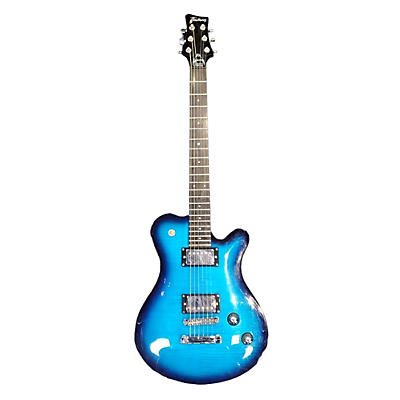 Used Framus D-Series Panthera Supreme Bleached Ocean Blueburst Solid Body Electric Guitar