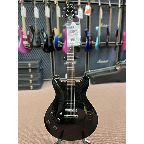 Framus Used Framus MAYFIELD Black Hollow Body Electric Guitar Black