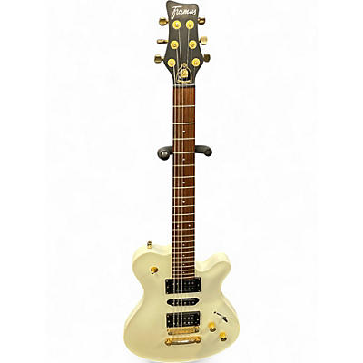 Used Framus Panthera Studio White Solid Body Electric Guitar