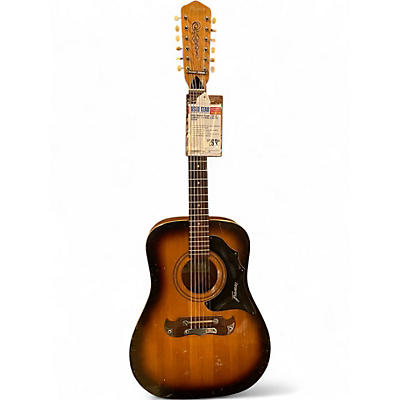 Used Framus TEXAN 2 Color Sunburst 12 String Acoustic Guitar