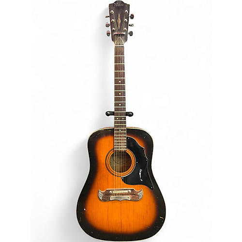 Used Framus Texan 5/196 Vintage Sunburst Acoustic Guitar Vintage Sunburst
