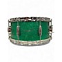 Used Franklin 14in 14x6.5 Mahogany Snare Drum Green Sparkle Drum Green Sparkle 33