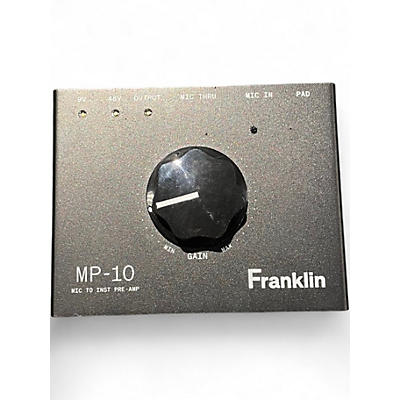 Used Franklin MP-10 Microphone Preamp