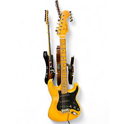 Used Fraser Custom 60's Strat Heavy Relic Butterscotch Solid Body Electric Guitar