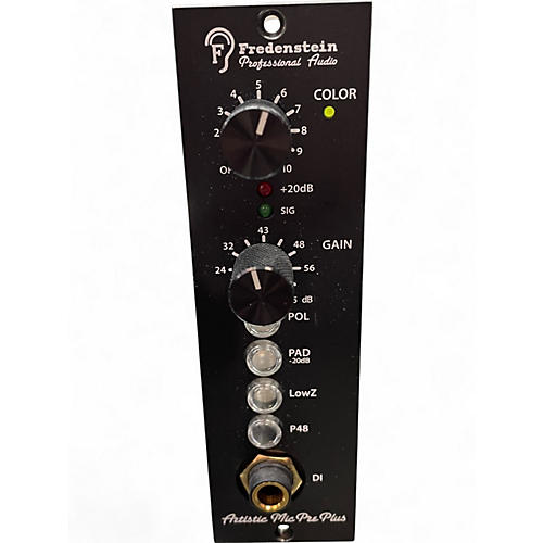 Used Fredenstein Professional Audio Artistic Mic Pre Plus Microphone Preamp