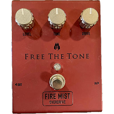 Free The Tone Used Free The Tone Fire Mist Overdrive Effect Pedal