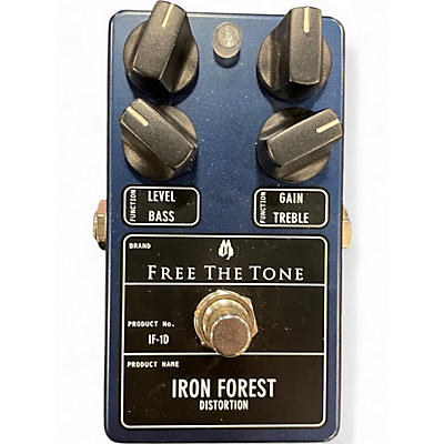 Used Free The Tone Iron Forest Distortion Effect Pedal