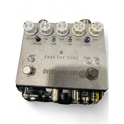 Used Free The Tone OVERDRIVELAND Effect Pedal